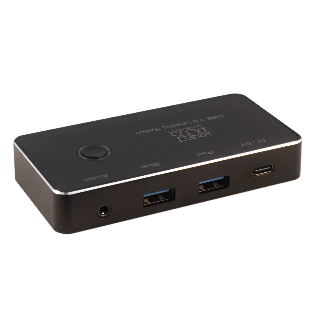 هاب سوئیچ 2 در 5 پورت کی نت پلاس مدل KP-SWUSBZ30