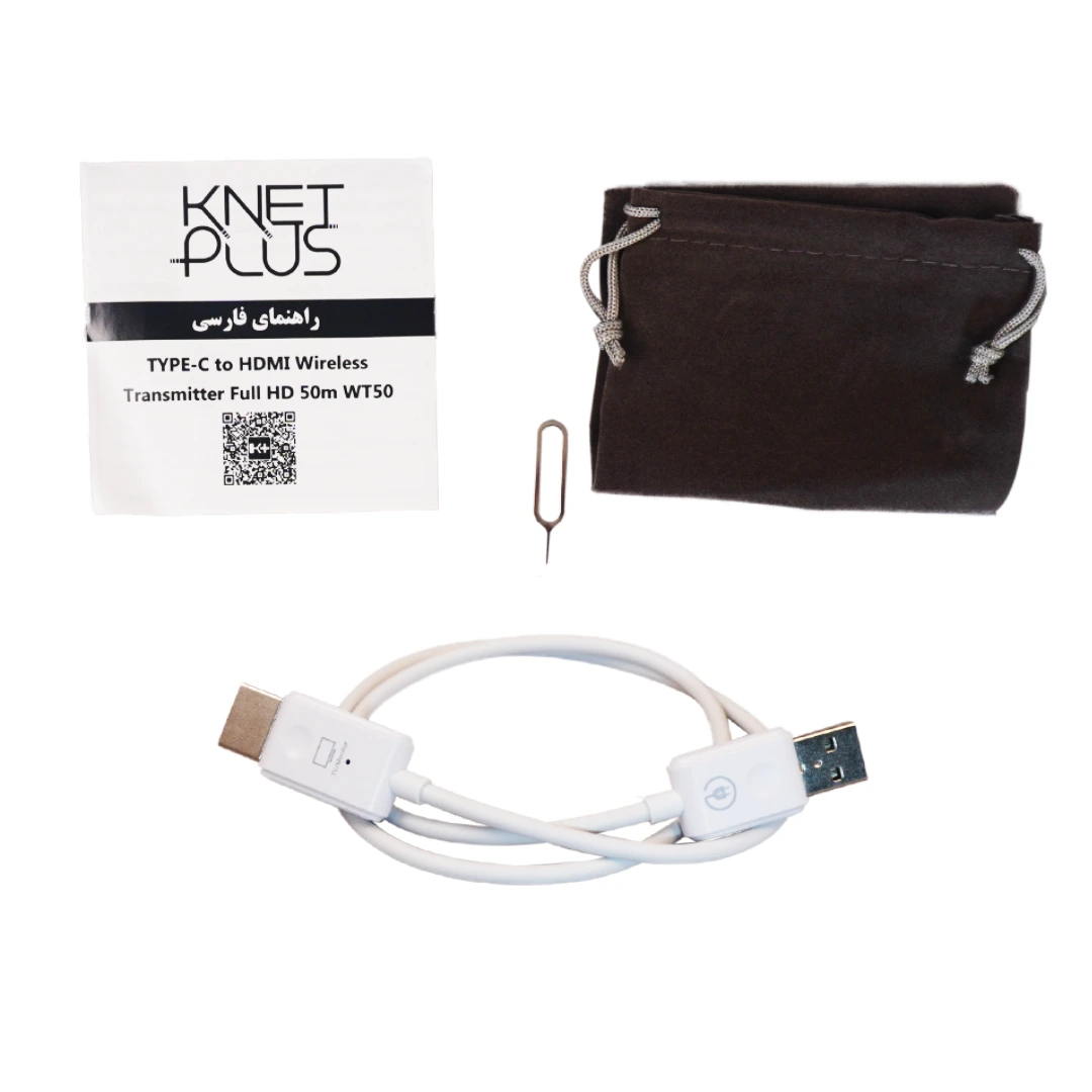 دانگل HDMI به Type-c کی نت پلاس مدل KP-WHDT50