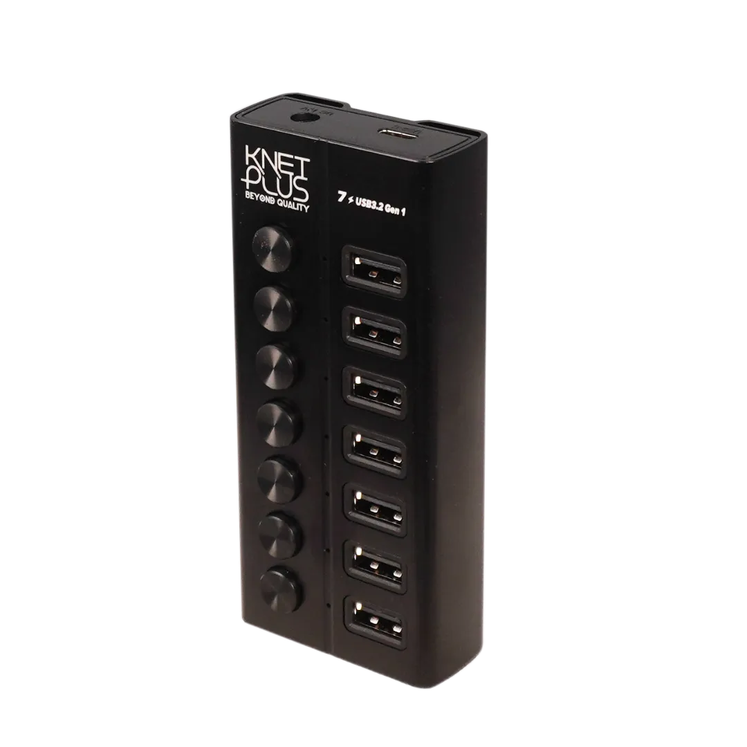 هاب 7 پورت USB 3.2 Type-C کی نت پلاس مدل KP-HUAMHA17