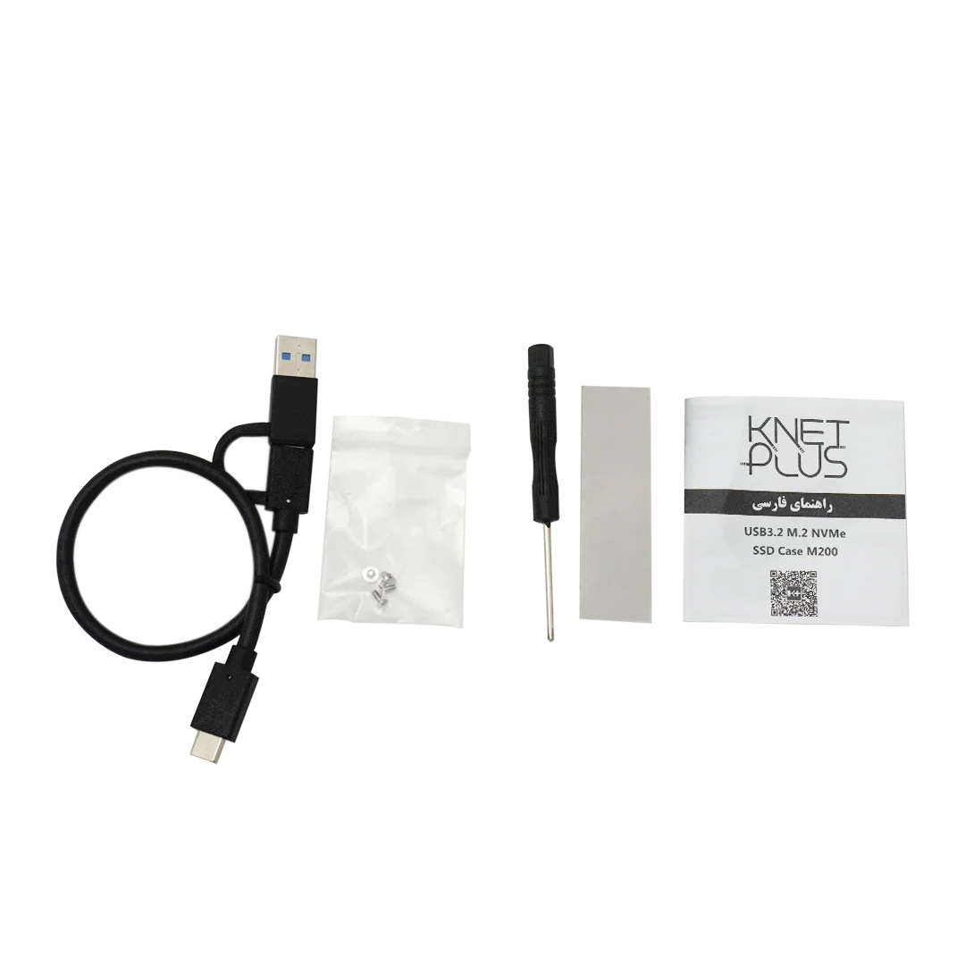 باکس اس اس دی M.2 NVMe کی نت پلاس مدل KP-CM2M200