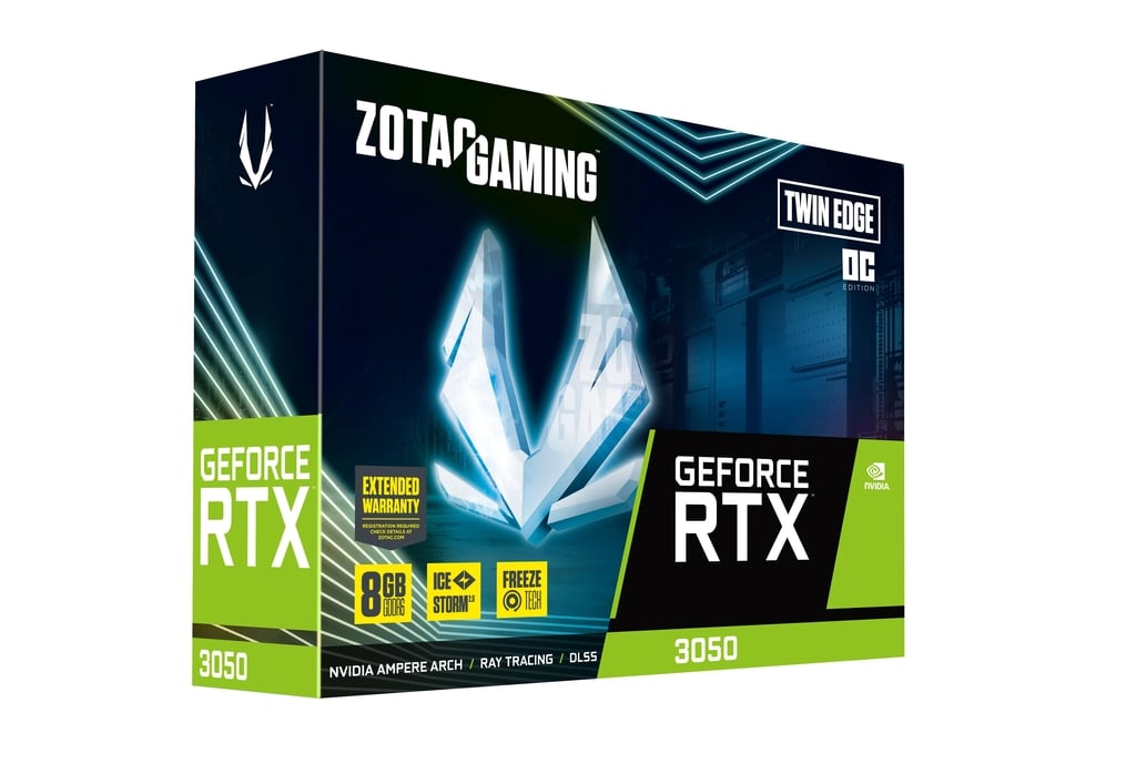 کارت گرافیک زوتک مدل RTX 3050 Twin Edge OC 6GB