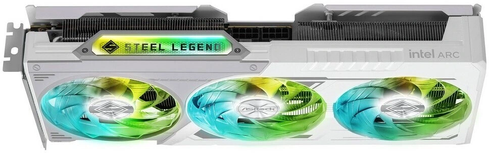 کارت گرافیک ازراک مدل Steel Legend Arc B580 OC 12GB