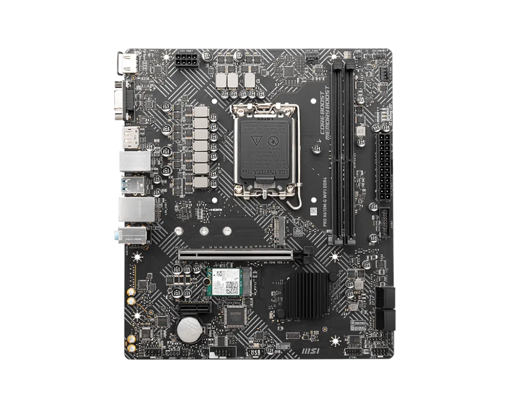 مادربرد ام اس آی مدل Pro H610M-G WIFI DDR4