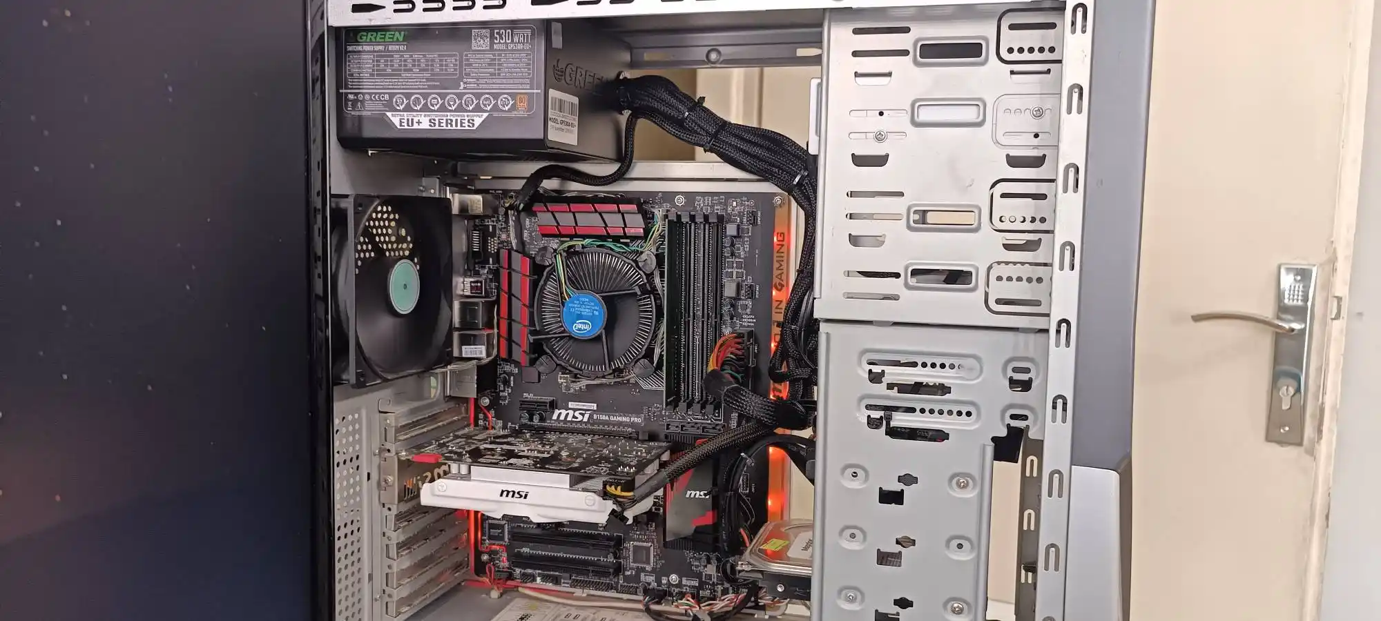 کیس استوک گیمینگ I5 و GTX 950  و 8 گیگ رم