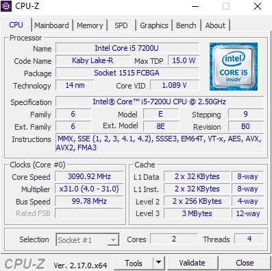 لپ‌تاپ لنوو دسته دوم i5 7200 با گرافیک 2GB – بدون خط و خش + کیف و شارژر