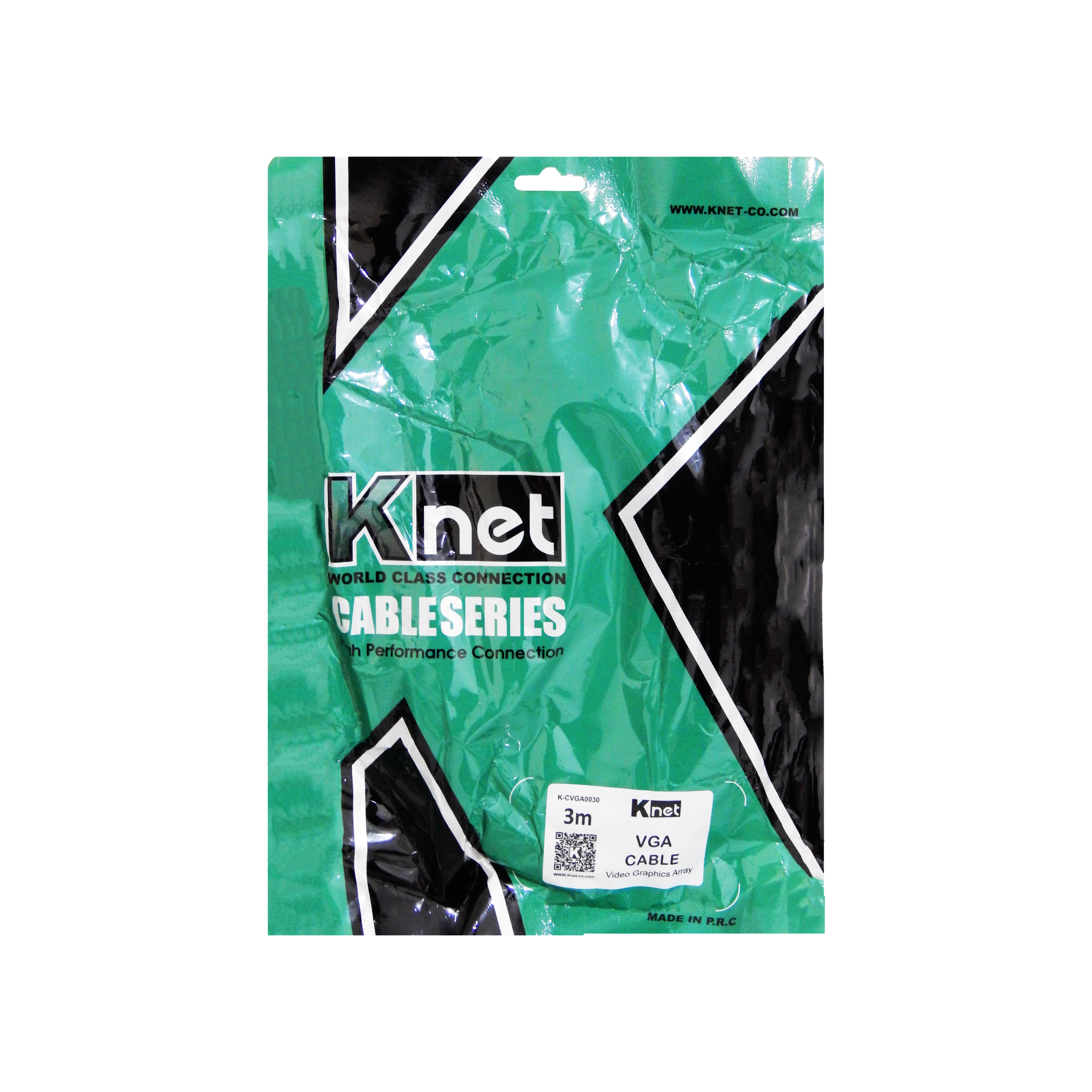 کابل VGA کی نت مدل K-CVGA0030 طول 3 متر