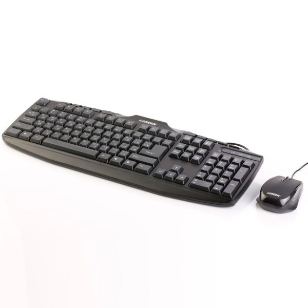 کیبورد و ماوس گرین GKM305