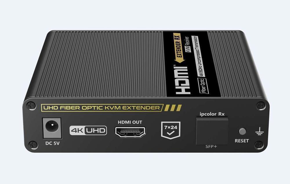 اکستندر HDMI فیبر نوری لنکنگ LKV993KVM پشتیبانی تا 40 کیلومتر