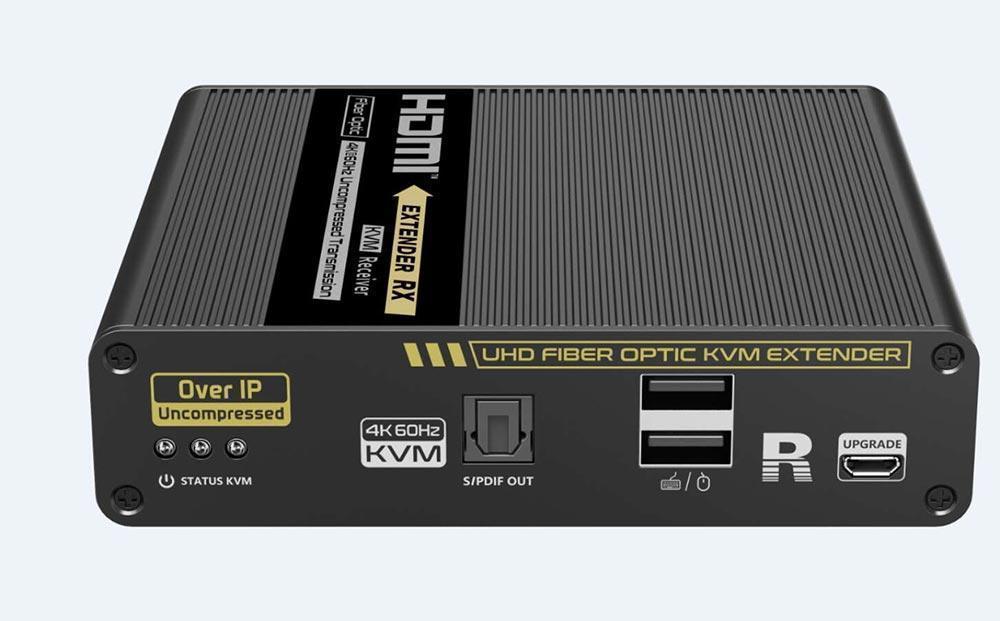 اکستندر HDMI فیبر نوری لنکنگ LKV993KVM پشتیبانی تا 40 کیلومتر