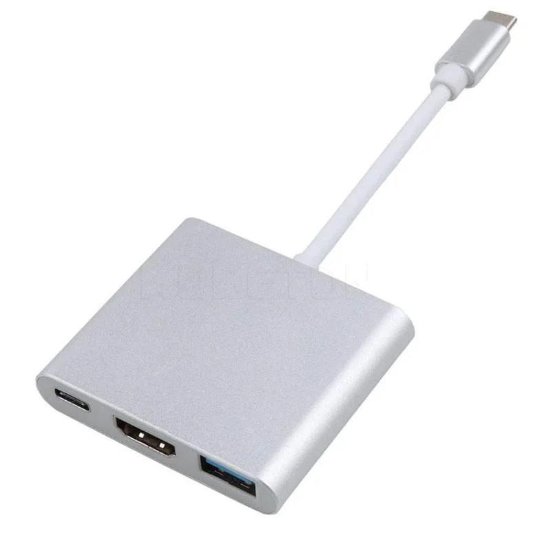 تبدیل Type-c به HDMI/USB3.0 کی نت مدل K-COUC30HU