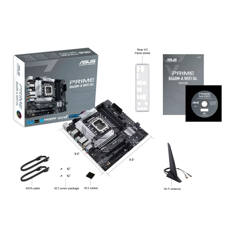 مادربرد ایسوس PRIME B660M-A WIFI D4