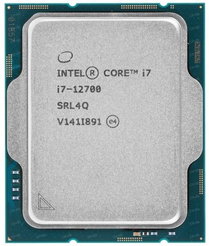 پردازنده کامپیوتر بدون باکس سری Alder Lake اینتل  Core™ i7-12700