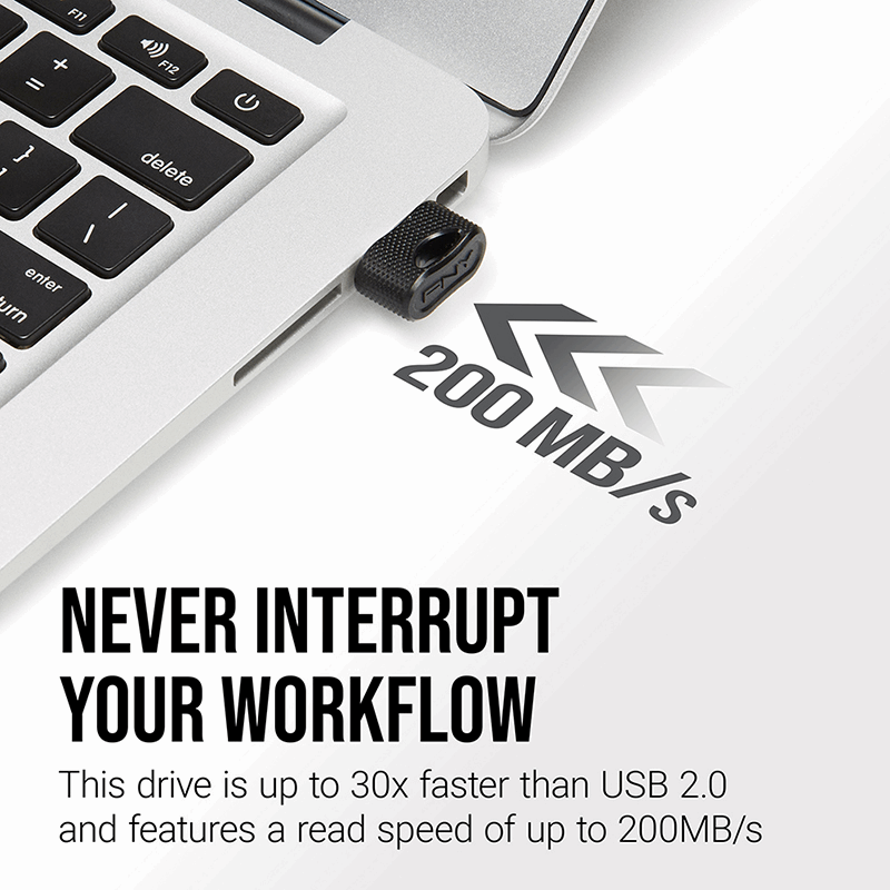 فلش مموری پی ان وای مدل Elite-X USB 3.1 ظرفیت 128 گیگابایت