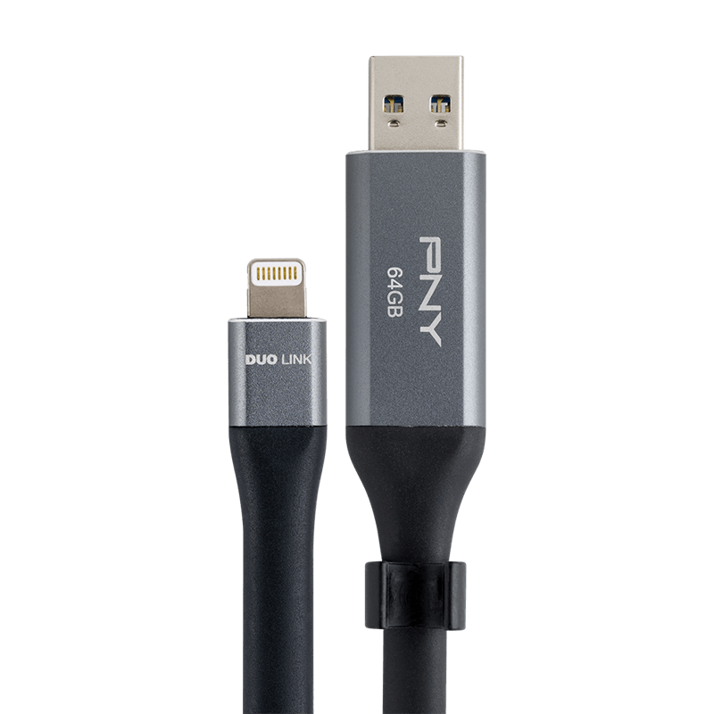 فلش مموری پی ان وای مدلDUO LINK iOS USB 3.0 OTG ظرفیت 64 گیگابایت