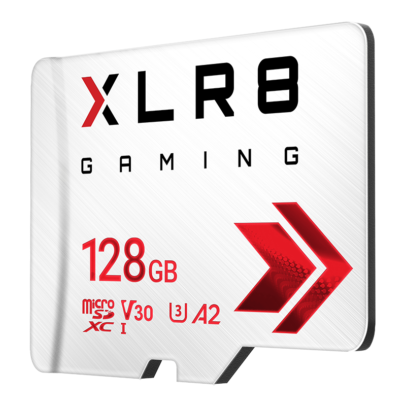 مموری کارت microSD پی ان وای XLR8 Gaming Class 10 U3 V30 ظرفیت 128 گیگابایت