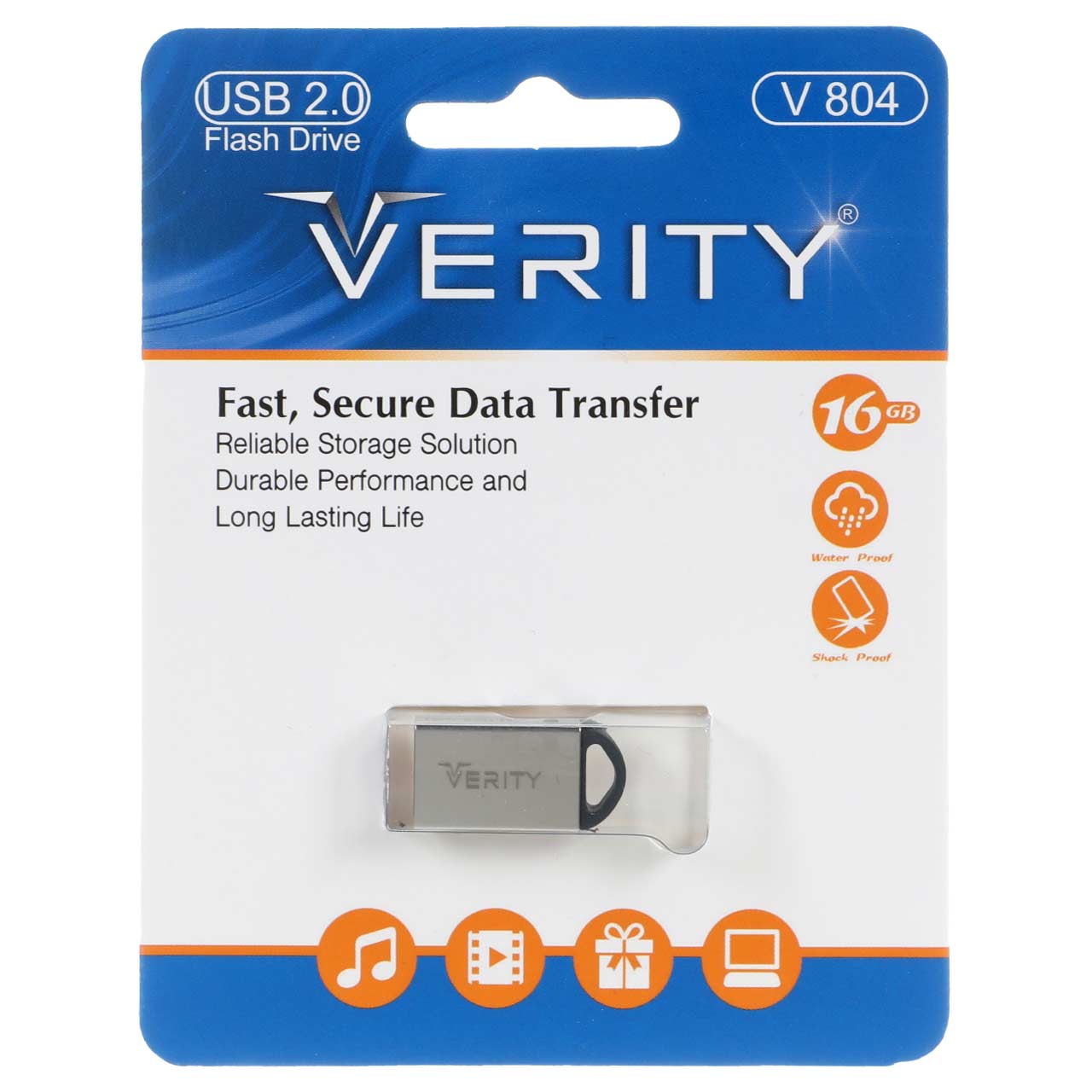 فلش مموری وریتی مدل V804 USB 2.0 ظرفیت 32 گیگابایت