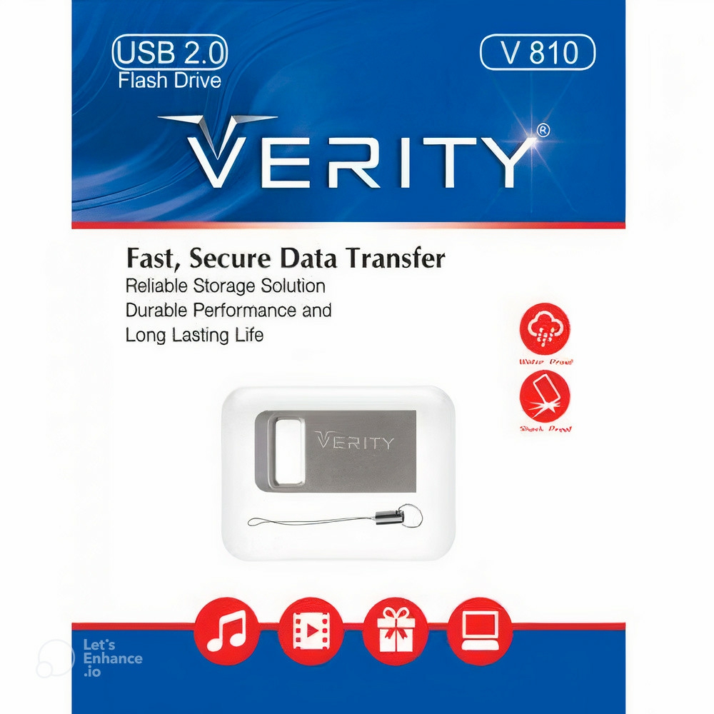 فلش مموری وریتی مدل V810 USB 2.0 ظرفیت 16 گیگابایت