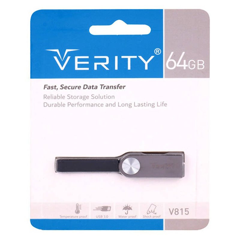 فلش مموری وریتی مدل  V815 USB 3.0 ظرفیت 64 گیگابایت